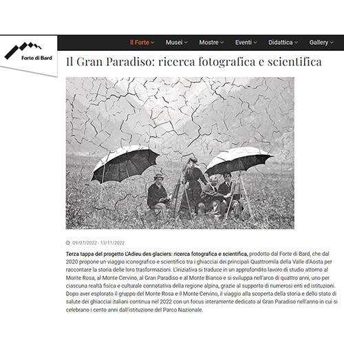 L'adieu des glaciers - Il Gran Paradiso