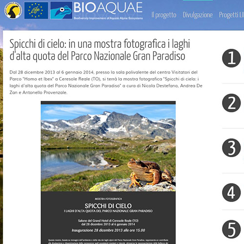 Spicchi di cielo - I laghi d'alta quota del Parco Nazionale Gran Paradiso