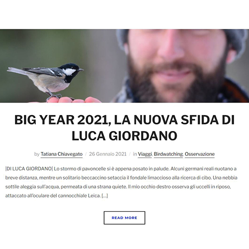 26 Gennaio 2021 - Nuovo articolo sul blog Leica!